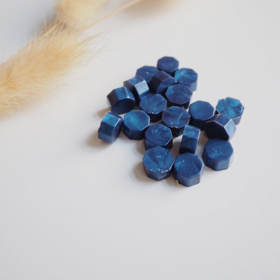 Siegelwachs Perlen | Royal Blue